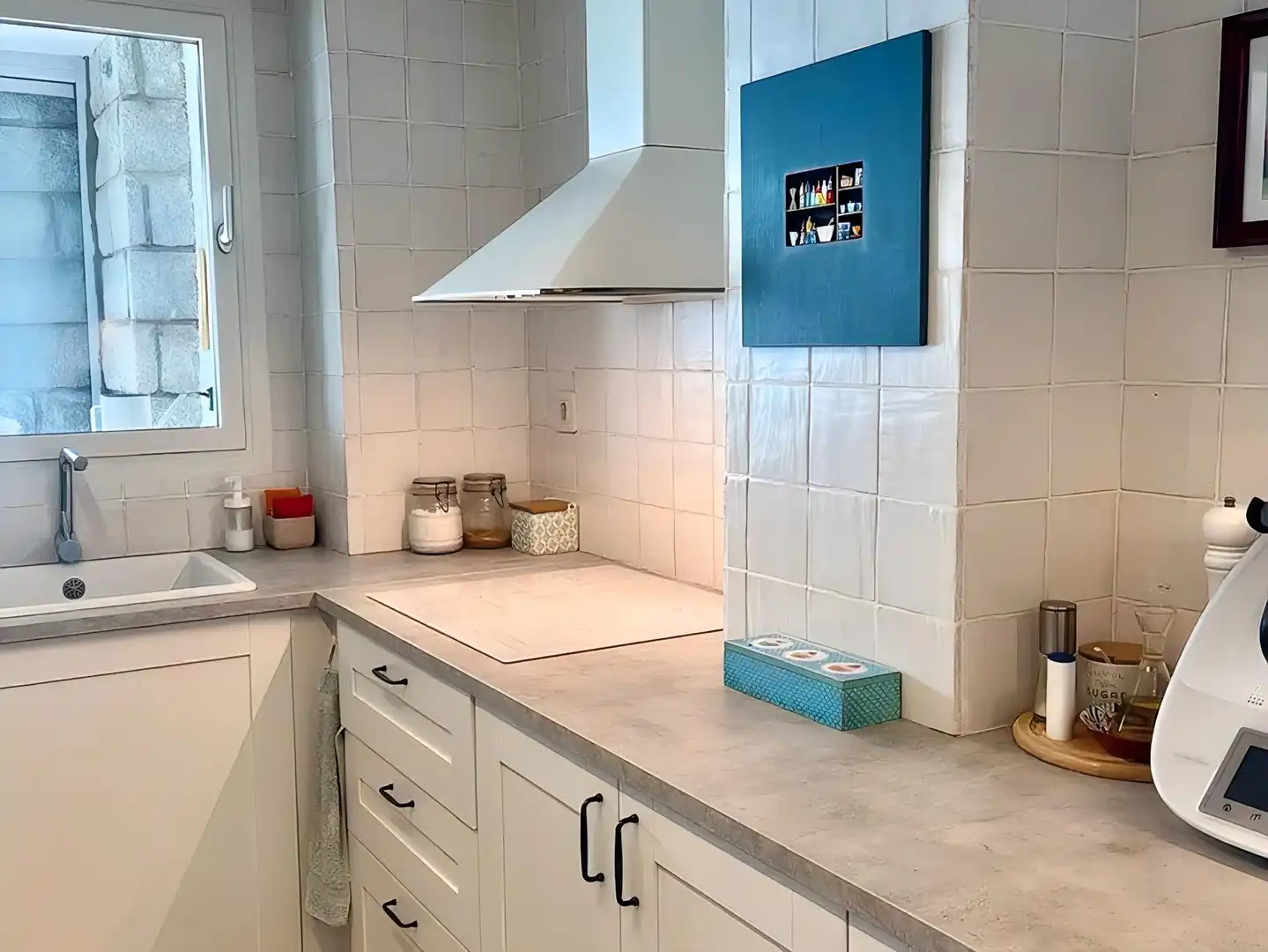 Küche von Wohnung zum Verkauf in L'Escala mit Heizung, Terrasse und Balkon