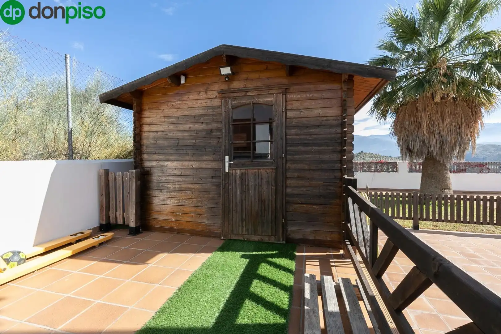 Garden of Houses for sale in Huétor de Santillán  with Heating, Private garden and Swimming Pool
