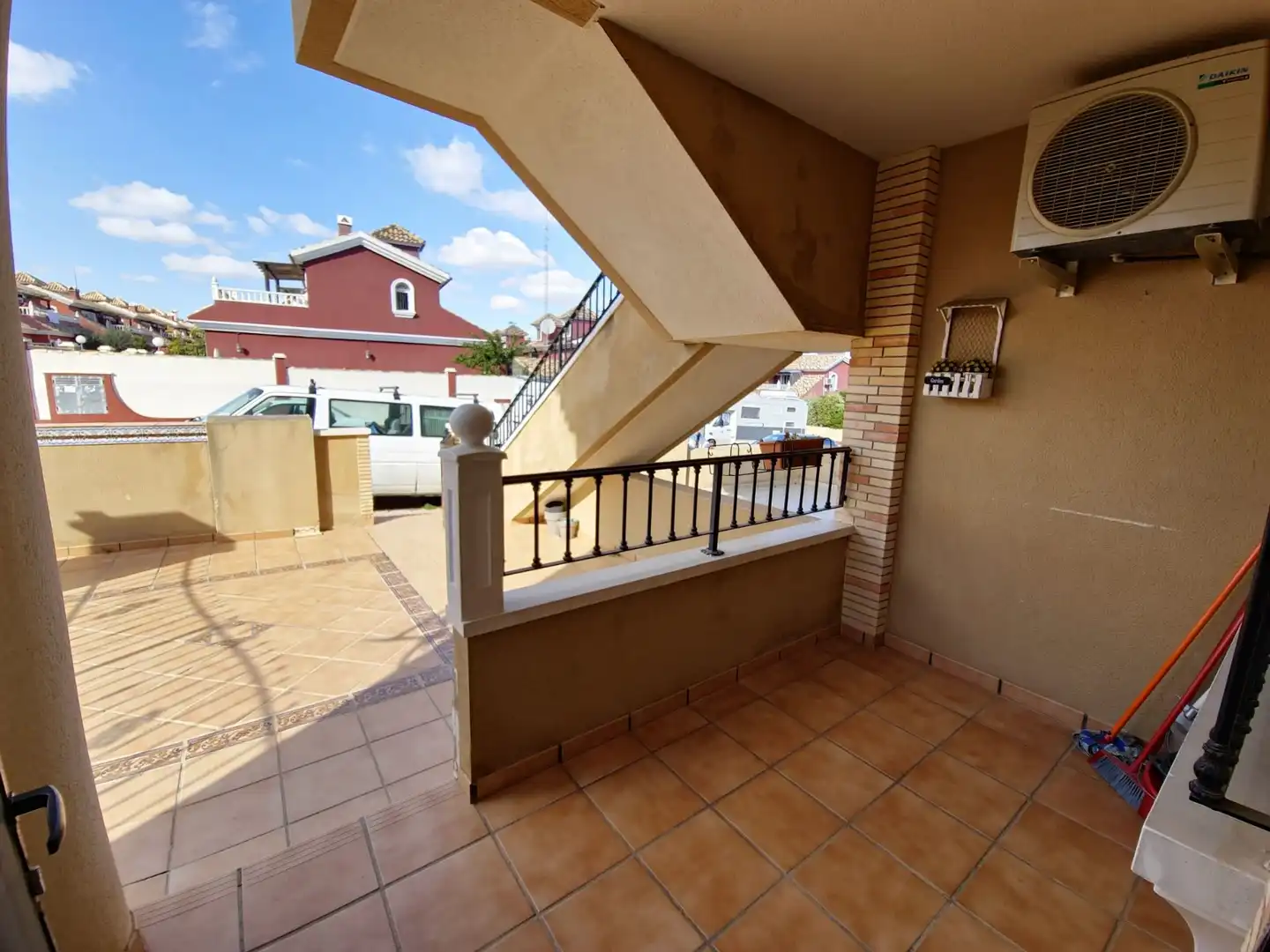 Terrasse von Erdgeschoss zur Miete in Orihuela mit Privatgarten, Schwimmbad und Möbliert