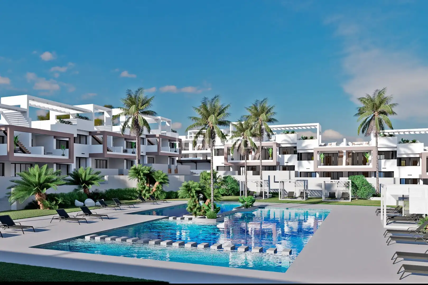 Rez-de-chaussée avec piscine à vendre à Balcón de Finestrat - Terra Marina