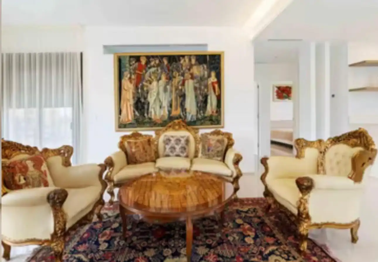 Sala d'estar de Àtic de lloguer en Elche / Elx amb Aire condicionat, Calefacció i Terrassa