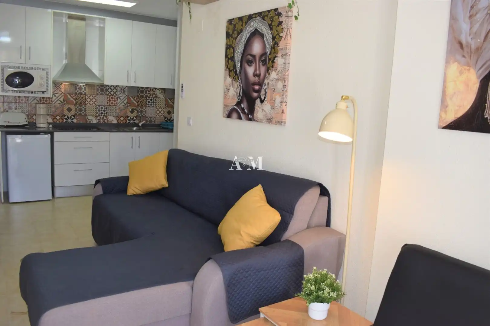 Sala de estar de Planta baja de alquiler en Torrevieja con Aire acondicionado, Calefacción y Terraza