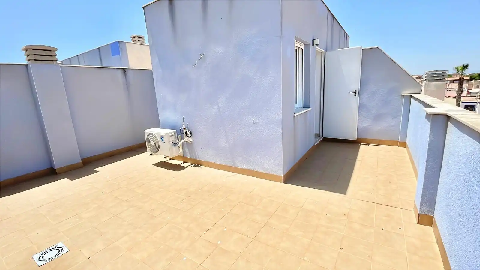 Terrassa de Apartament de lloguer en Los Alcázares amb Aire condicionat, Terrassa i Traster