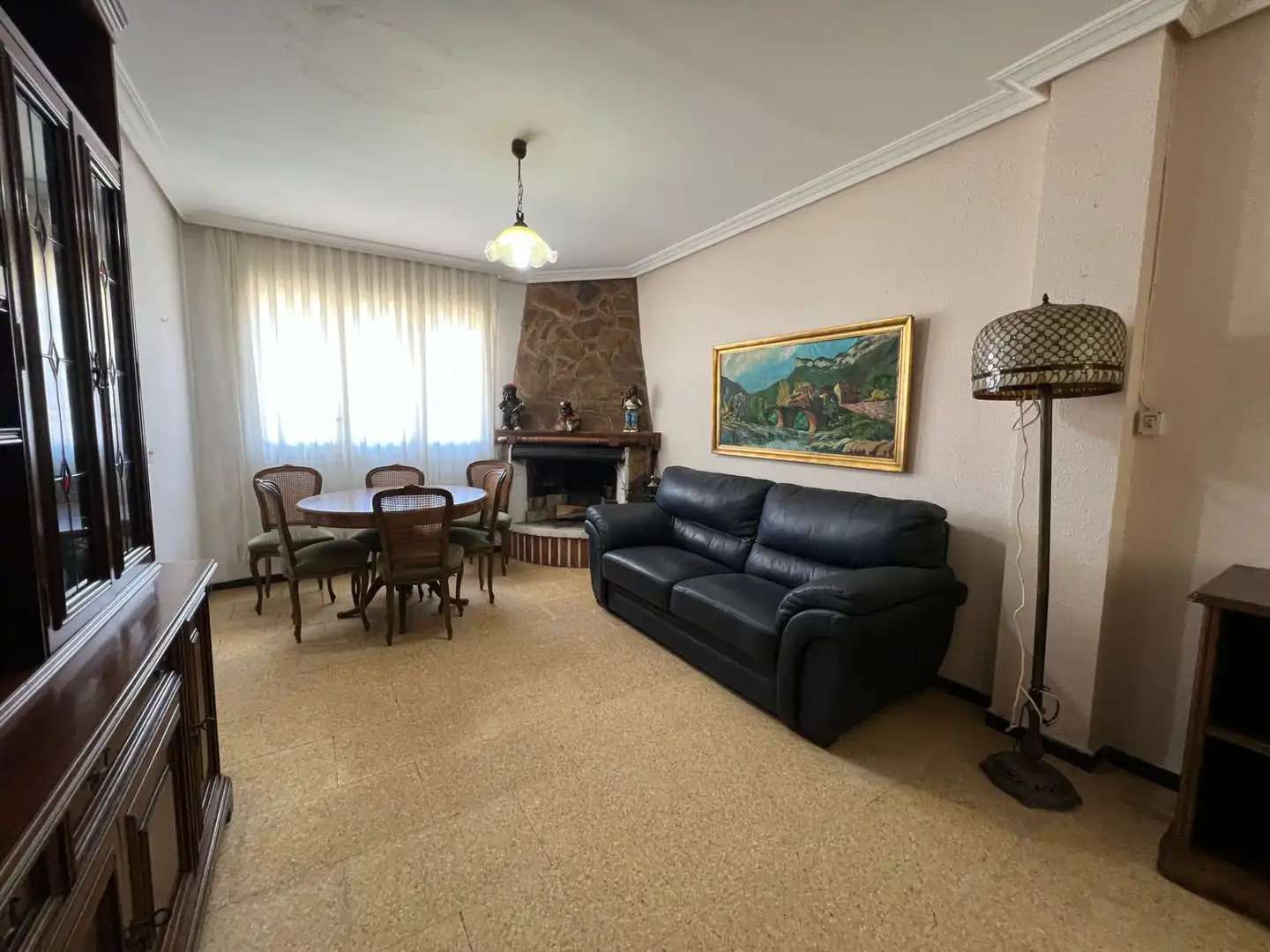 Living room of Houses for sale in San Adrián  with Heating, Terrace and Storage room