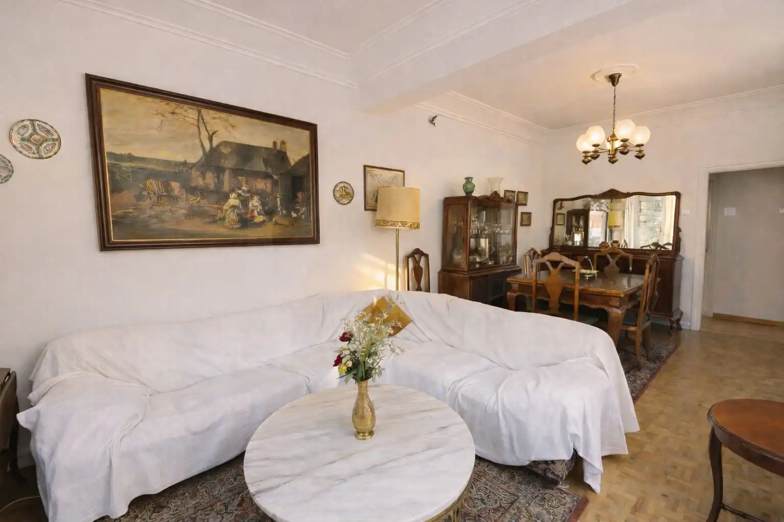 Sala de estar de Piso en venta en Madrid con Calefacción