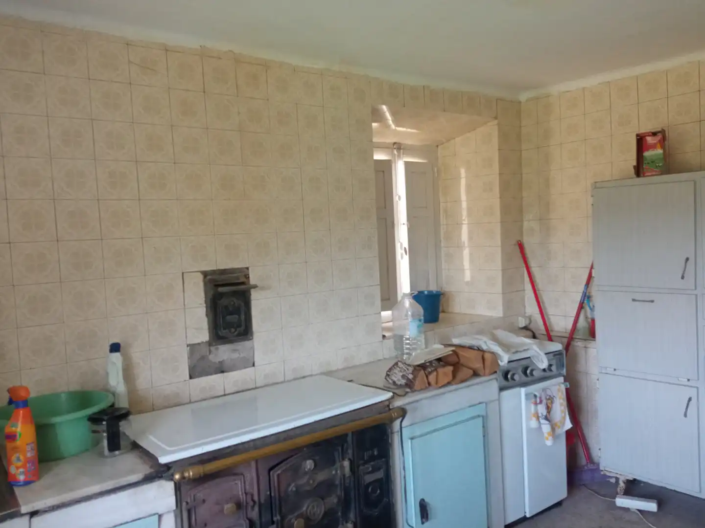 Cocina de Finca rústica en venta en Valdés - Luarca con Jardín privado, Terraza y Amueblado