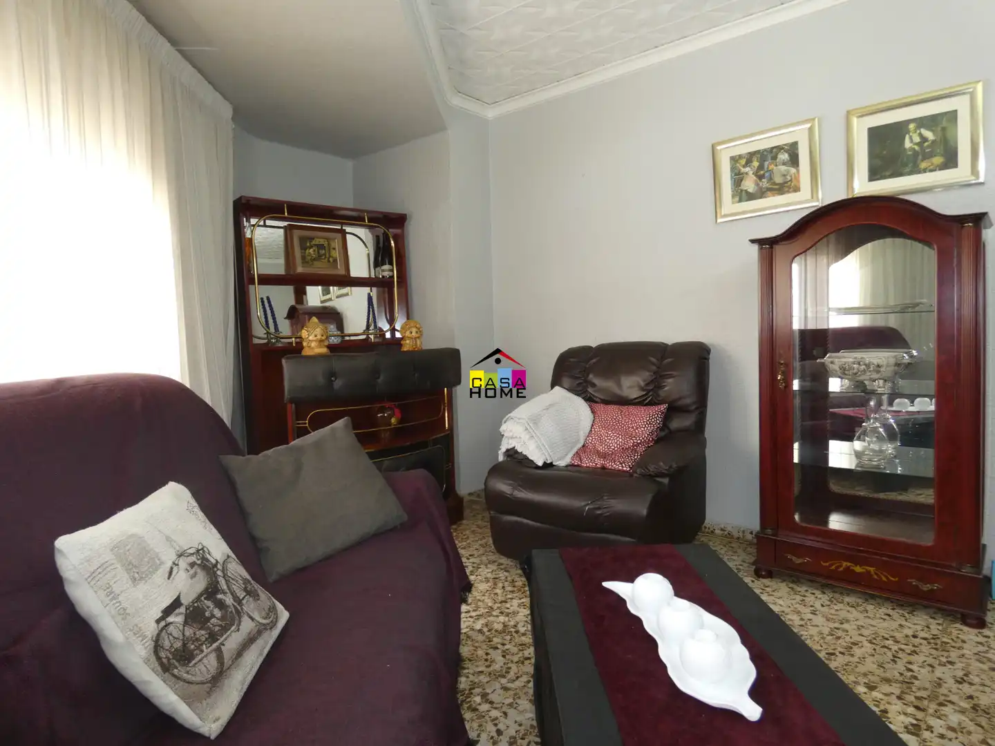 Living room of Flat for sale in Castellón de la Plana / Castelló de la Plana  with Storage room and Furnished