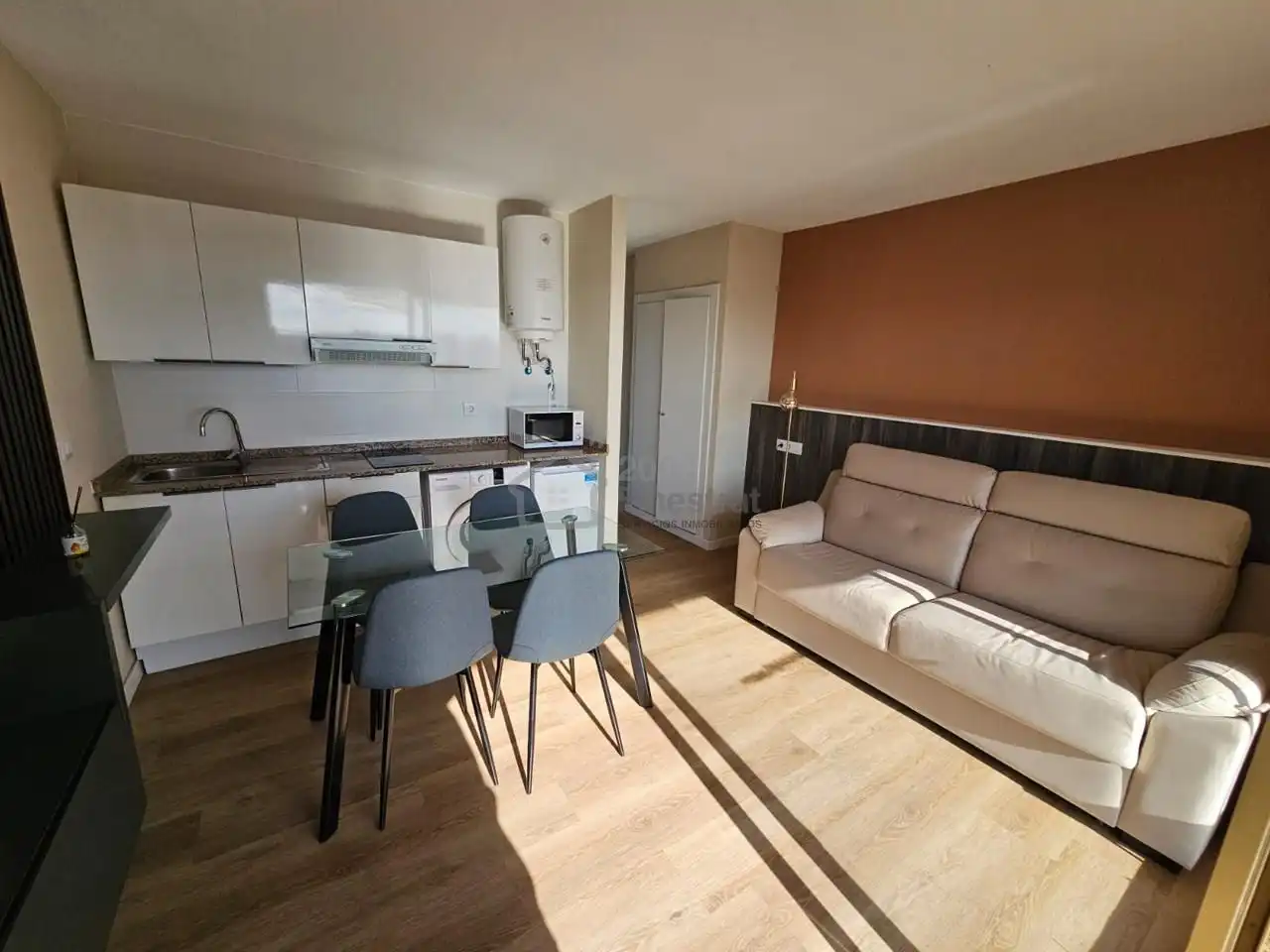 Living room of Study for sale in Benidorm  with Air Conditioner, Terrace and Furnished