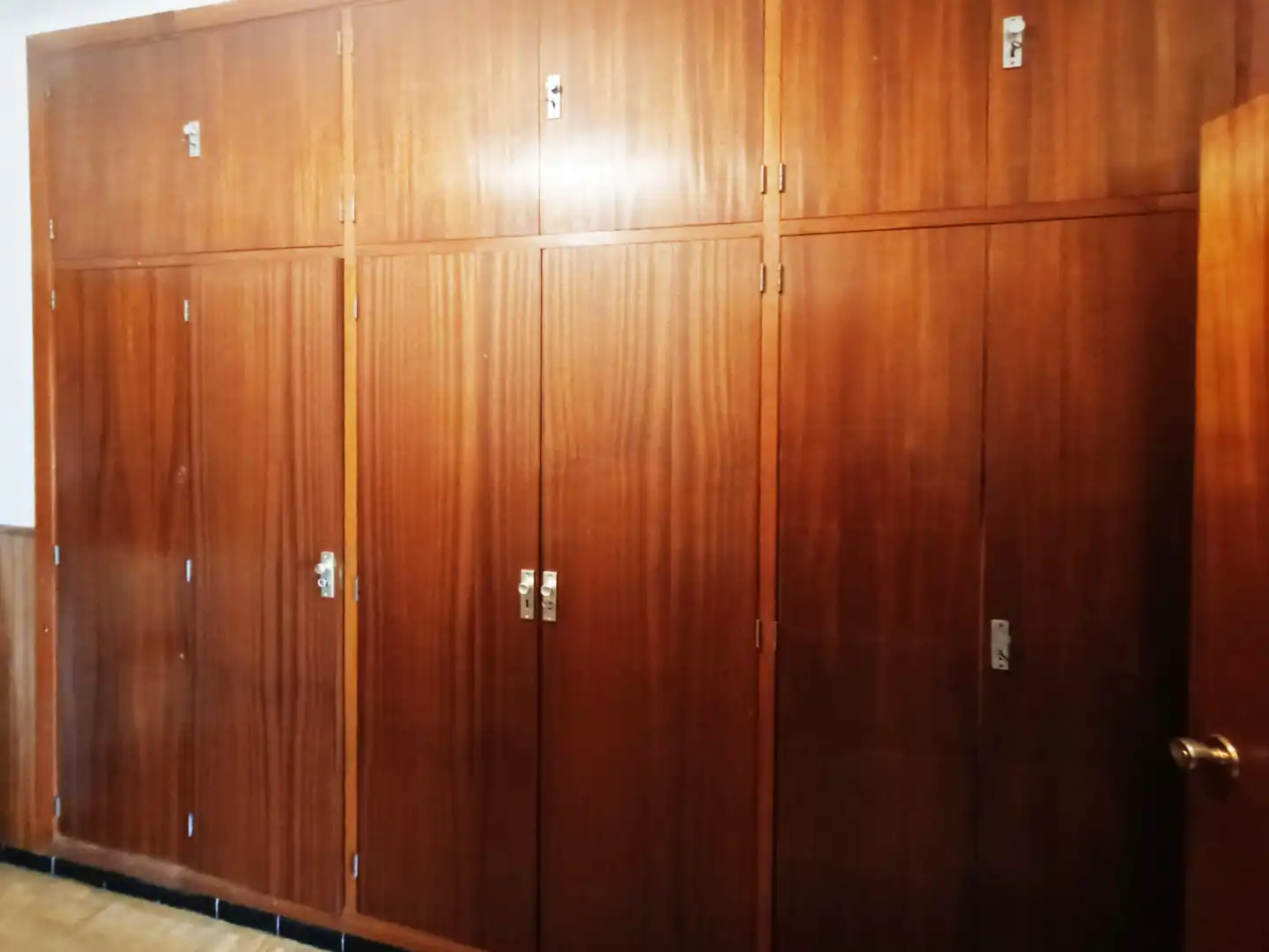 Schlafzimmer von Wohnung zum Verkauf in  Palma de Mallorca mit Klimaanlage, Parkett und Abstellraum