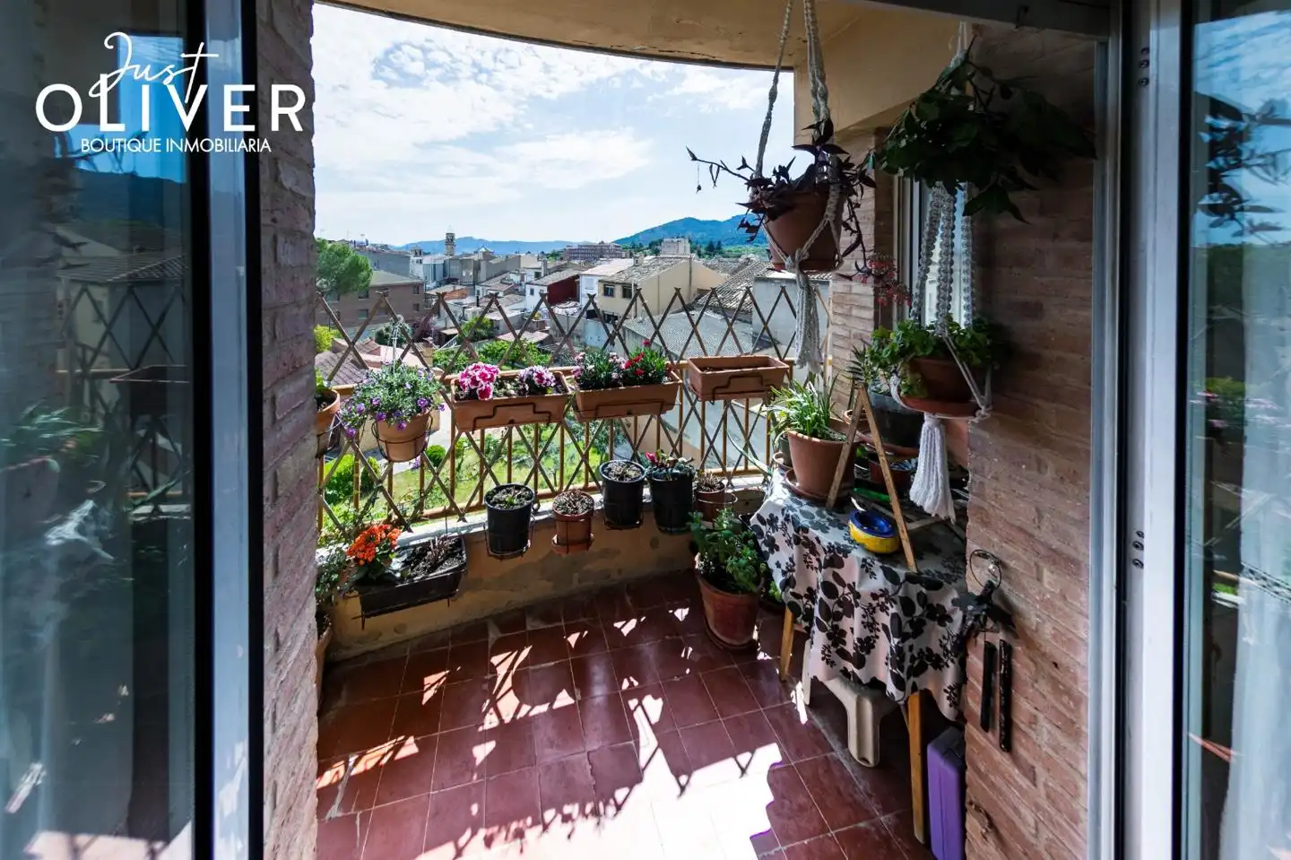 Terrasse von Wohnung zum Verkauf in L'Espluga de Francolí mit Heizung, Terrasse und Abstellraum