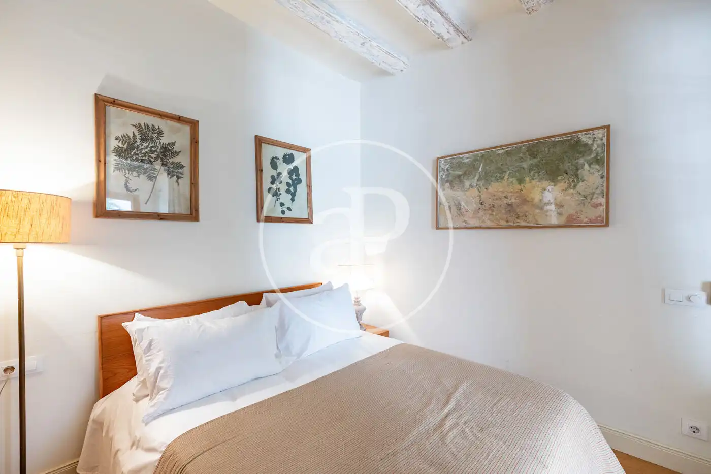 Bedroom of Flat for sale in Barcelona  with Heating, Furnished and Balcony