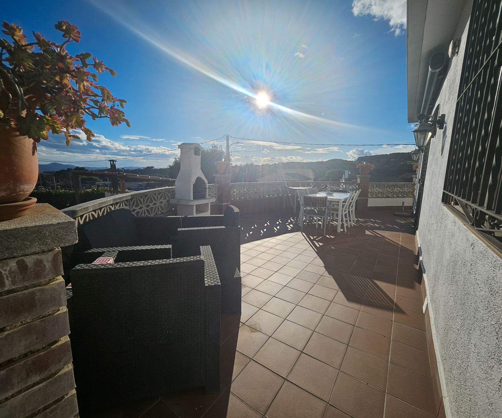 Terrassa de Casa o xalet en venda en Cànoves I Samalús amb Aire condicionat, Calefacció i Jardí privat