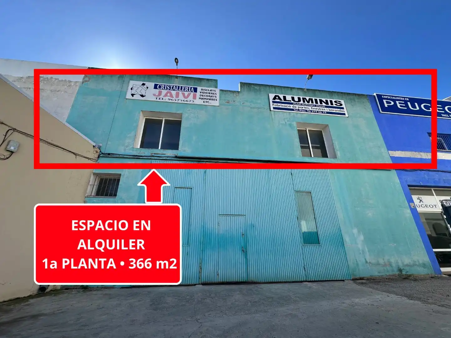 Außenansicht von Geschaftsraum zur Miete in Gata de Gorgos, Alicante