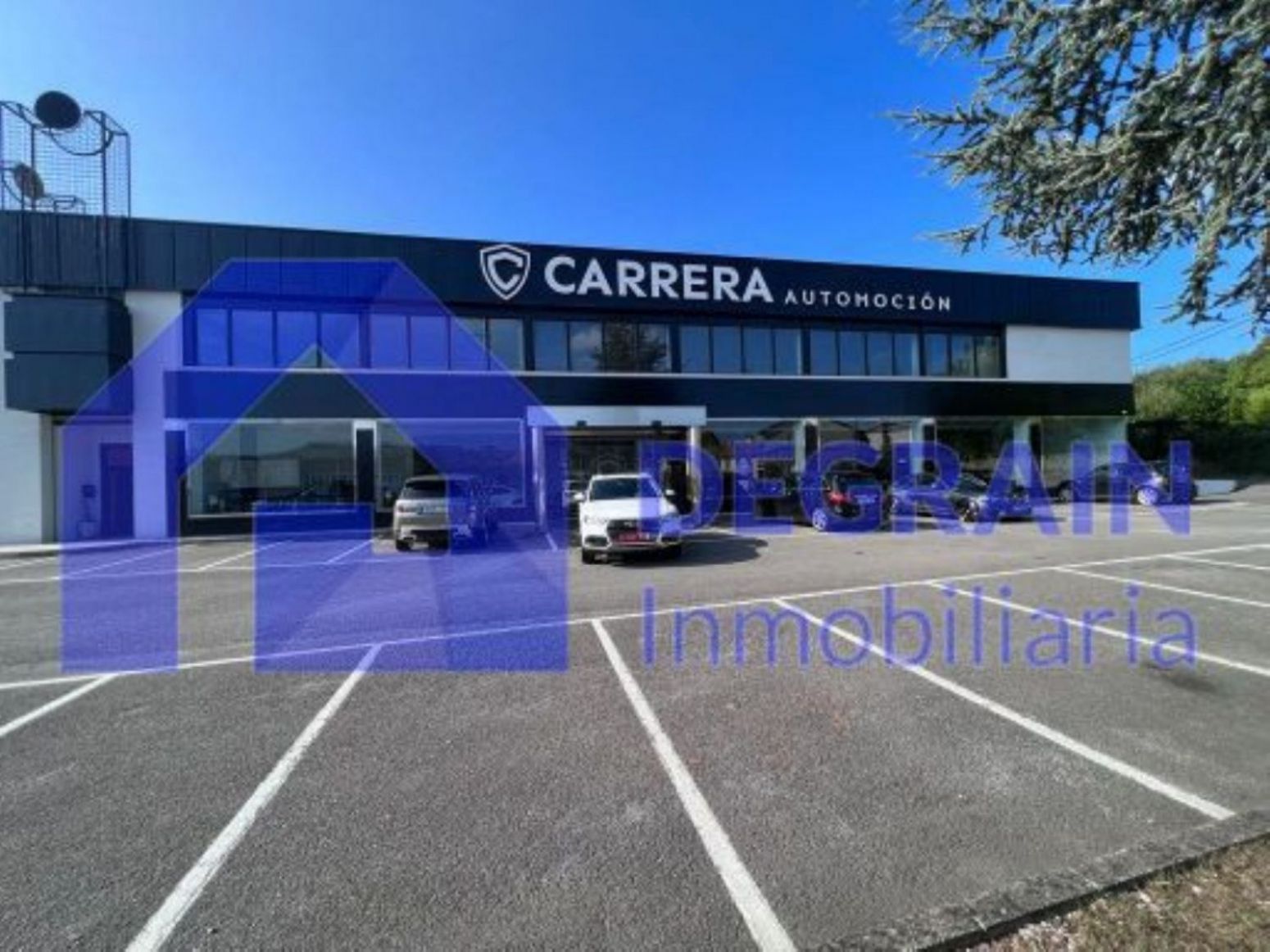 Vista exterior de Oficina de lloguer en Siero