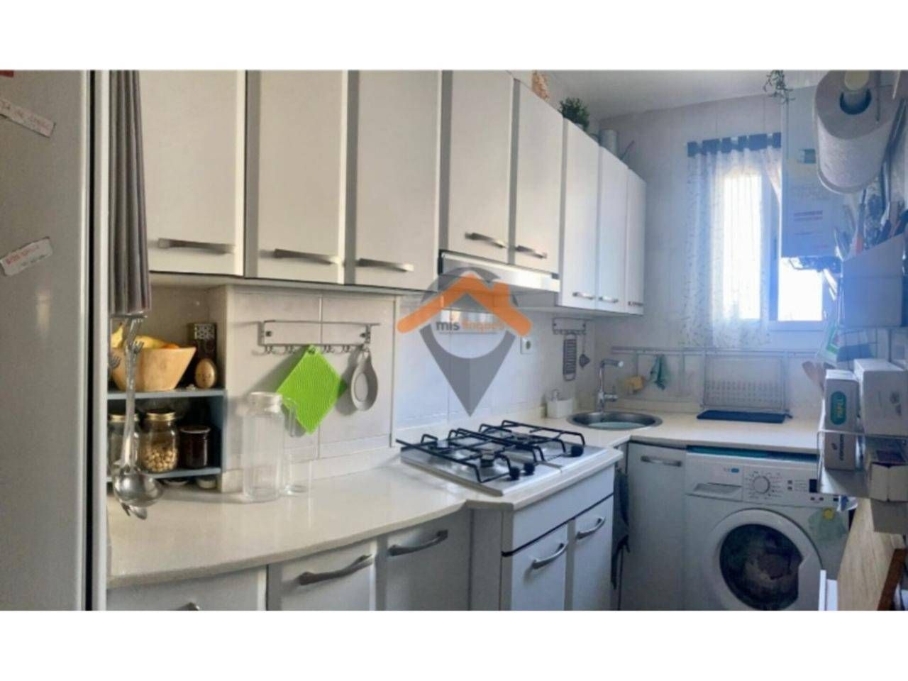 Kitchen of Flat for sale in Sabadell  with Heating, Parquet flooring and Balcony