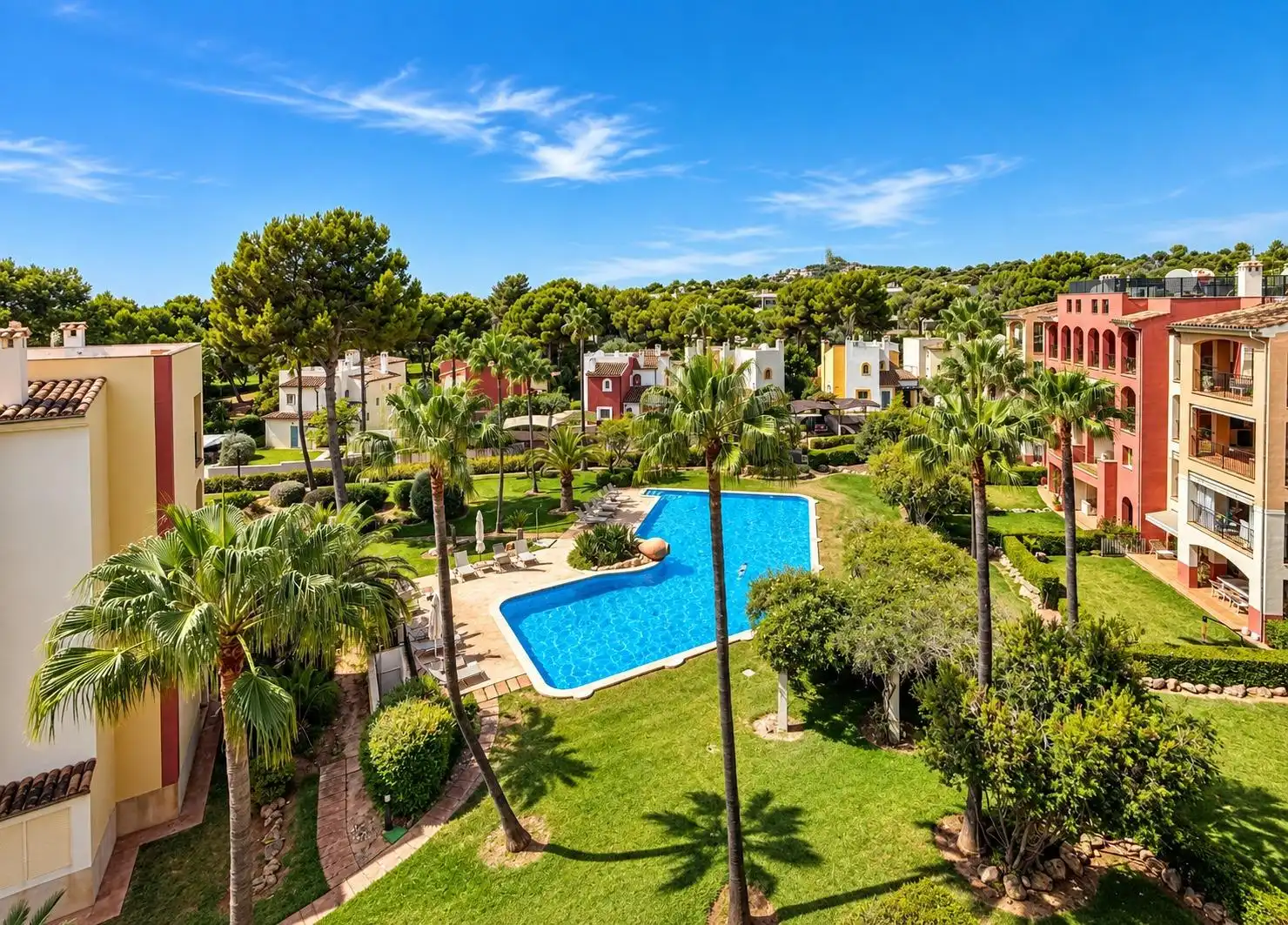 Exterior view of Attic for sale in Calvià  with Air Conditioner, Private garden and Terrace