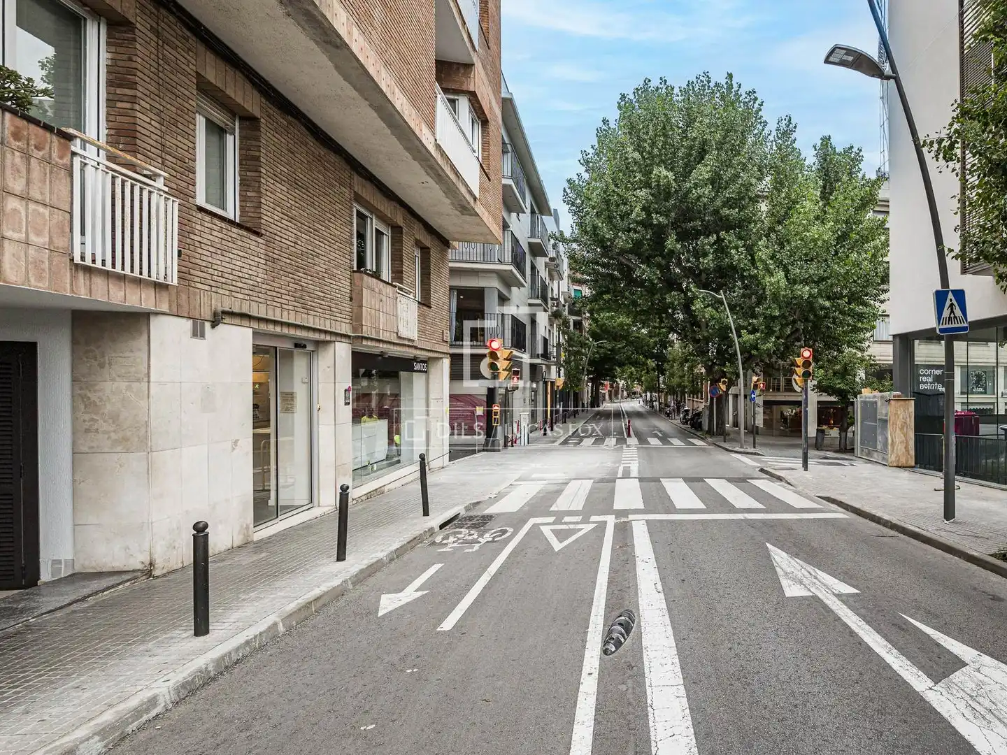 Außenansicht von Wohnung zum Verkauf in Sant Cugat del Vallès mit Heizung, Terrasse und Balkon