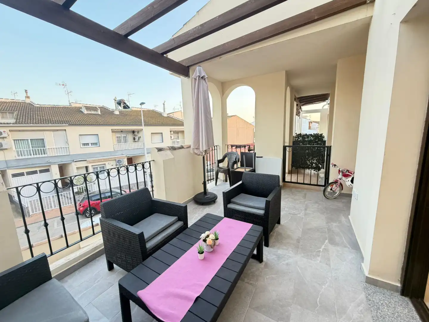 Terraza de Casa o chalet en venta en San Pedro del Pinatar con Aire acondicionado, Calefacción y Amueblado