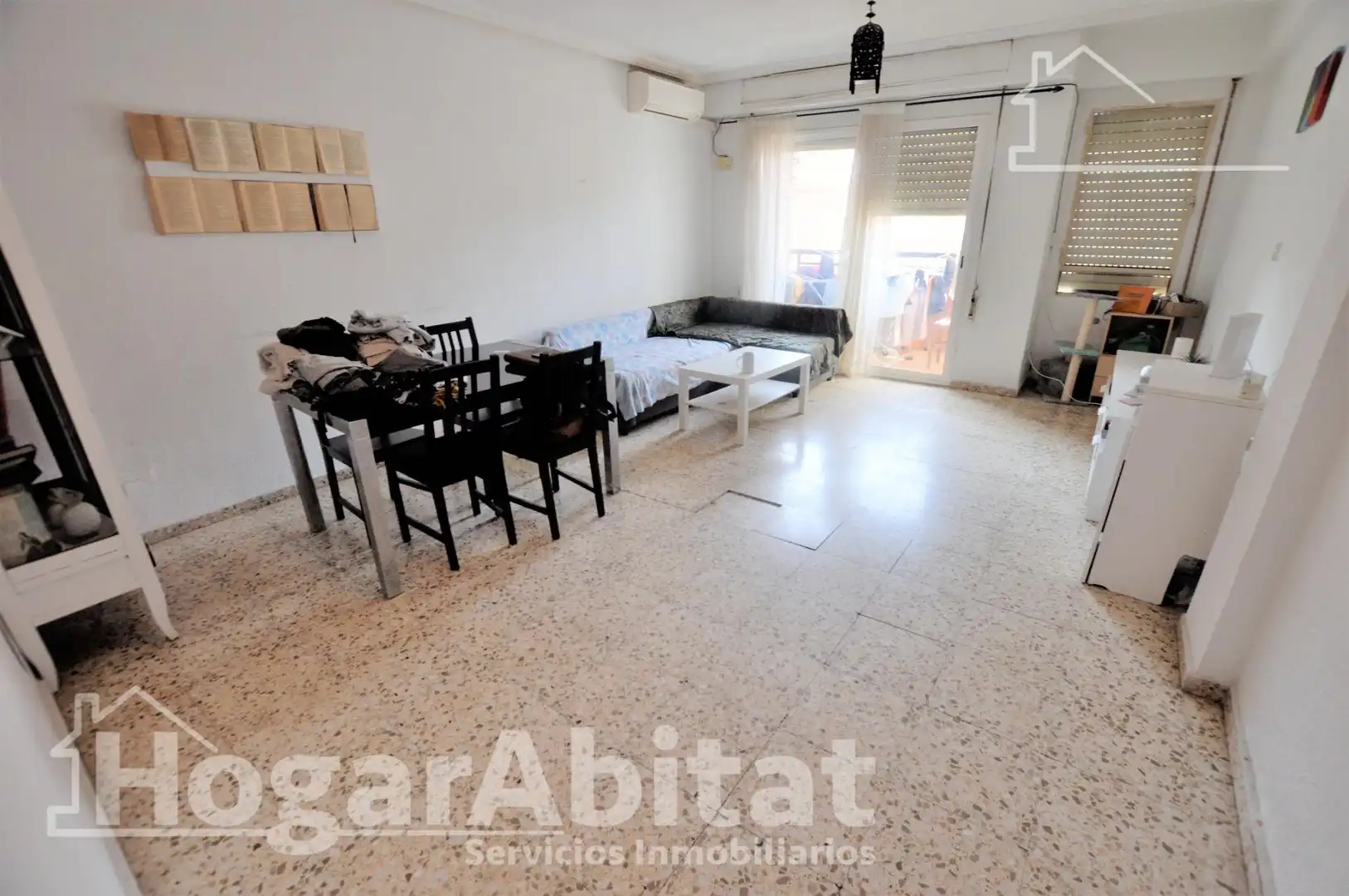 Sala de estar de Piso en venta en Xirivella con Aire acondicionado, Trastero y Balcón