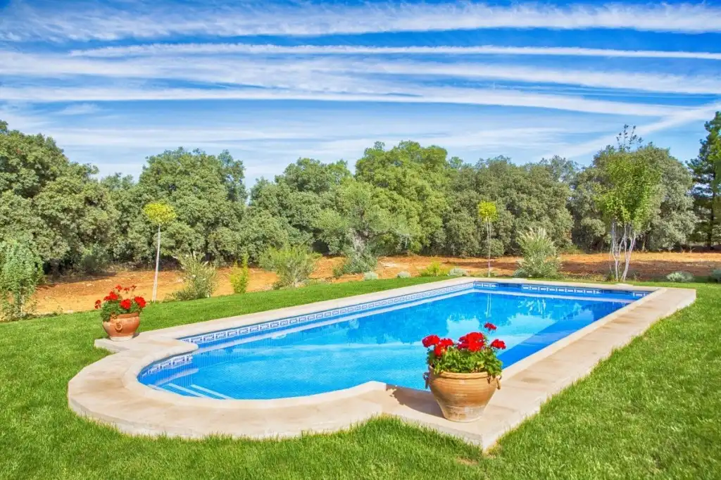 Swimming pool of Country homes for sale in Ronda  with Private garden, Terrace and Swimming Pool