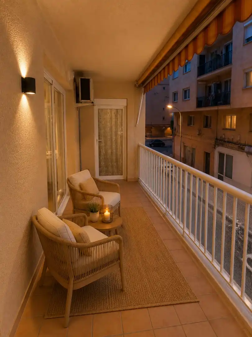Terrasse von Wohnung zum Verkauf in  Palma de Mallorca mit Klimaanlage, Heizung und Terrasse