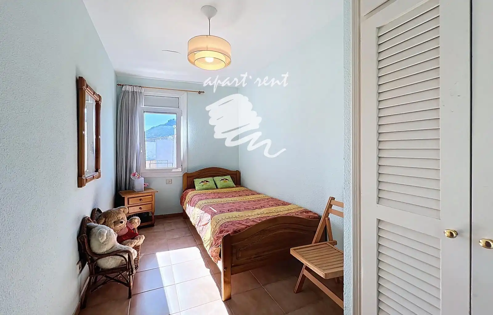 Bedroom of Flat for sale in Roses  with Terrace, Storage room and Furnished