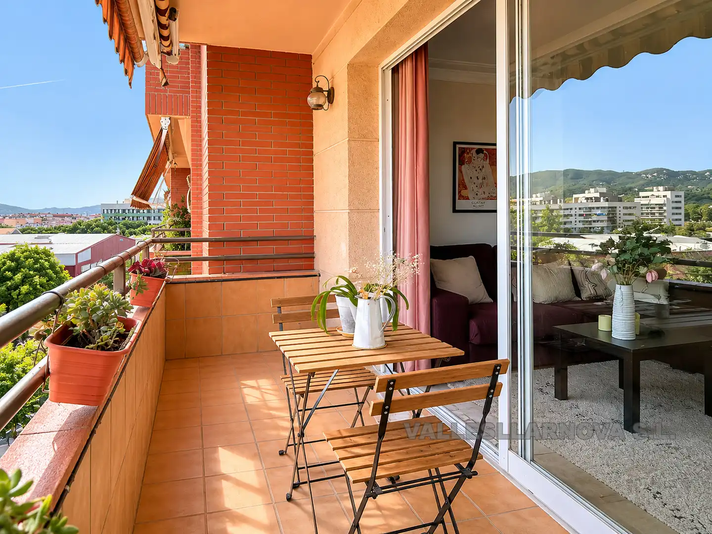 Terraza de Piso en venta en Mollet del Vallès con Calefacción, Parquet y Terraza