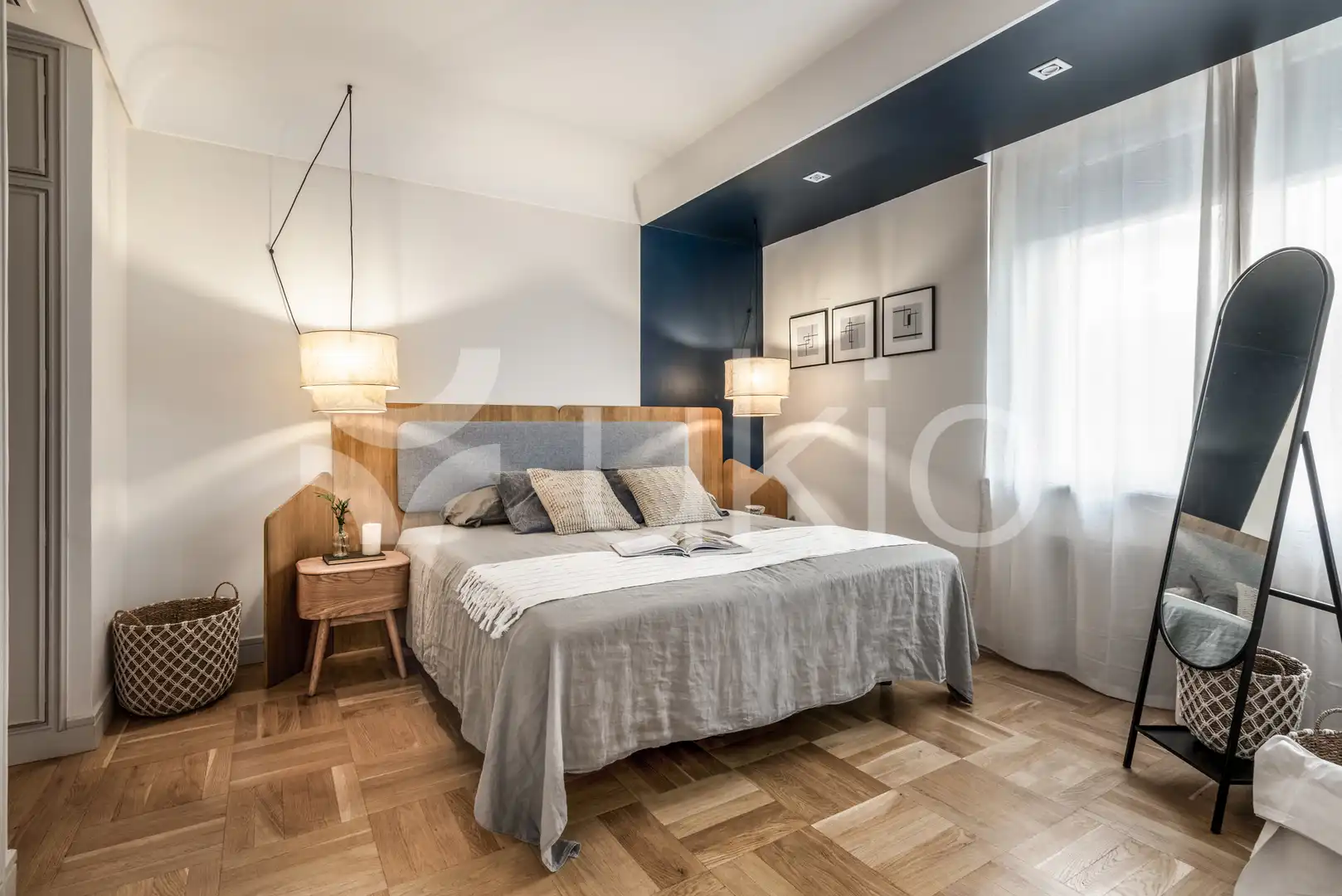 Bedroom of Apartments for rent in Madrid  with Air Conditioner, Heating and Terrace