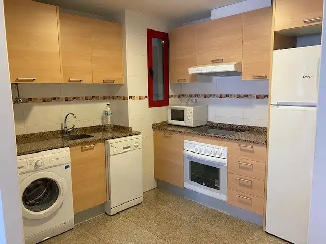 Cuina de Apartament de lloguer en Murcia amb Aire condicionat, Calefacció i Traster