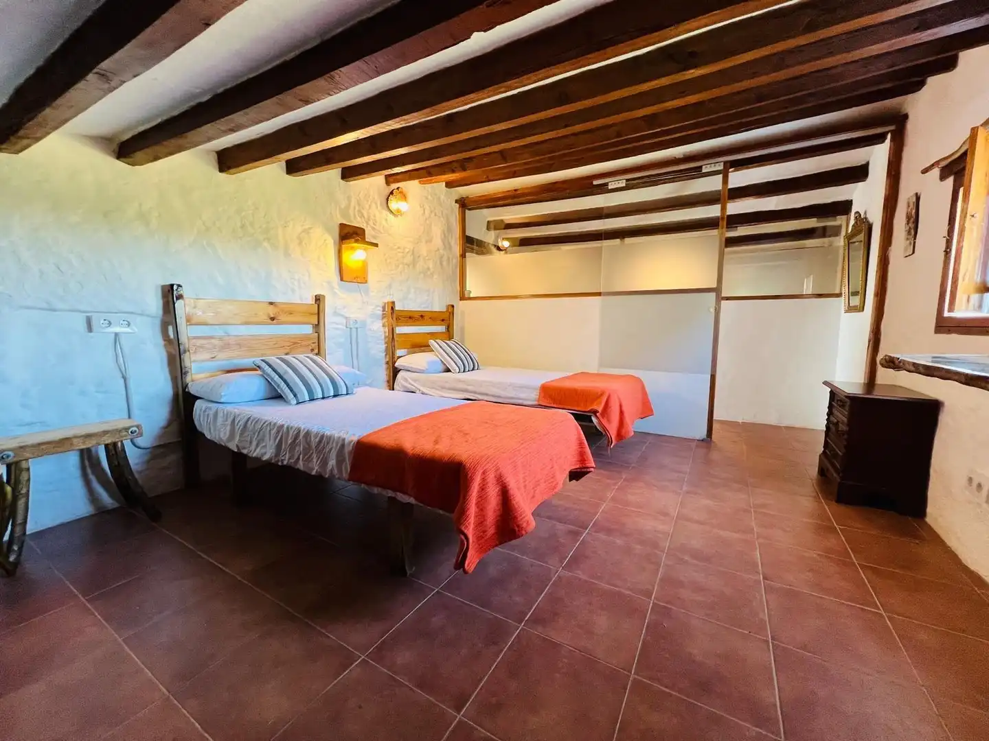 Habitación de Finca rústica en venta en Alaior con Aire acondicionado, Jardín privado y Piscina