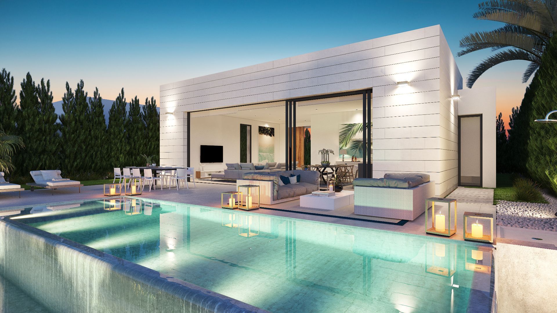 Terrassa de Casa o xalet en venda en Vera amb Aire condicionat, Jardí privat i Terrassa