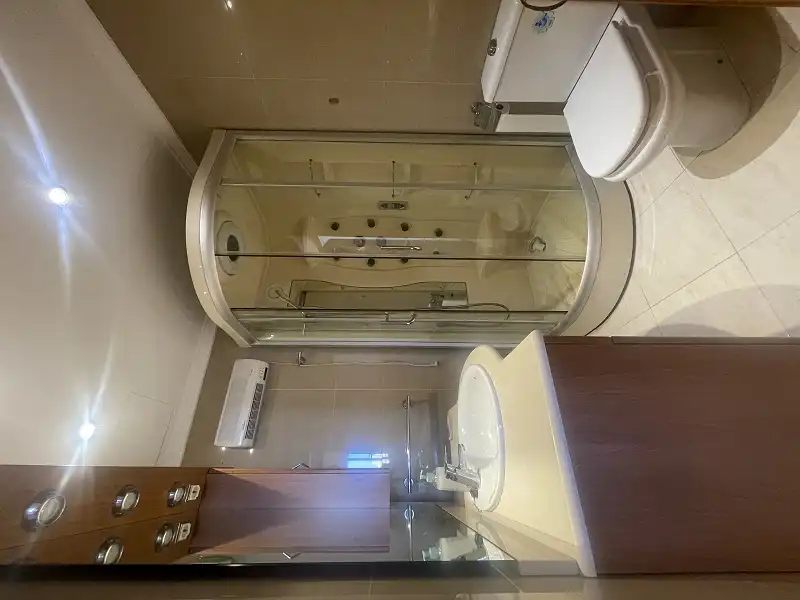 Badezimmer von Wohnung zum Verkauf in  Palma de Mallorca mit Klimaanlage und Balkon