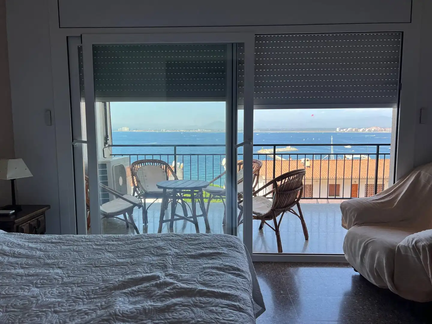 Bedroom of Flat for sale in Roses  with Terrace and Furnished