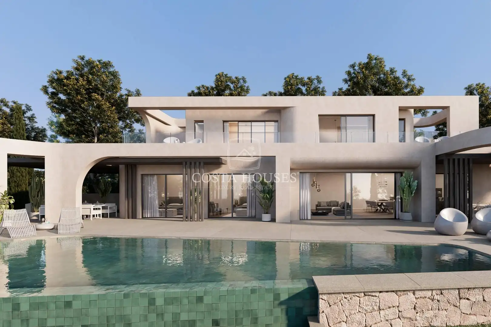 Vista exterior de Casa o chalet en venta en Jávea / Xàbia con Aire acondicionado, Calefacción y Jardín privado