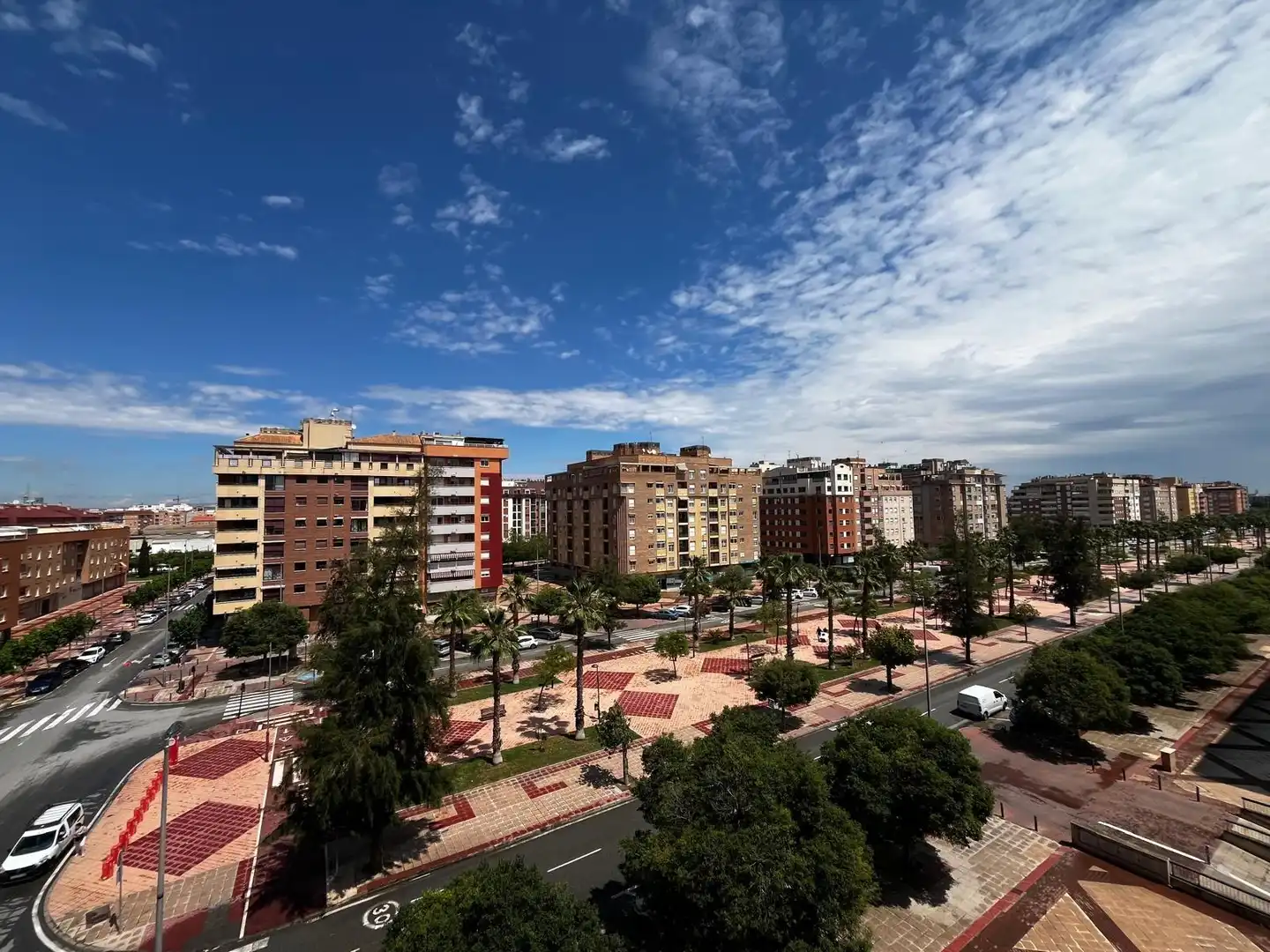Vista exterior de Piso en venta en Murcia con Aire acondicionado, Calefacción y Jardín privado