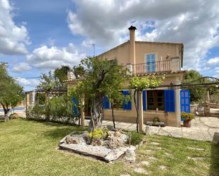 Exterior view of Country house to rent in Sineu  with Air Conditioner and Swimming Pool