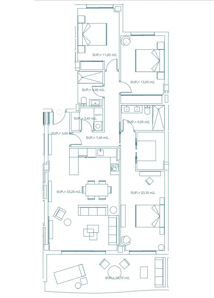 Apartament amb ascensor en venda a El Faro de Calaburra - Chaparral, imagen 9