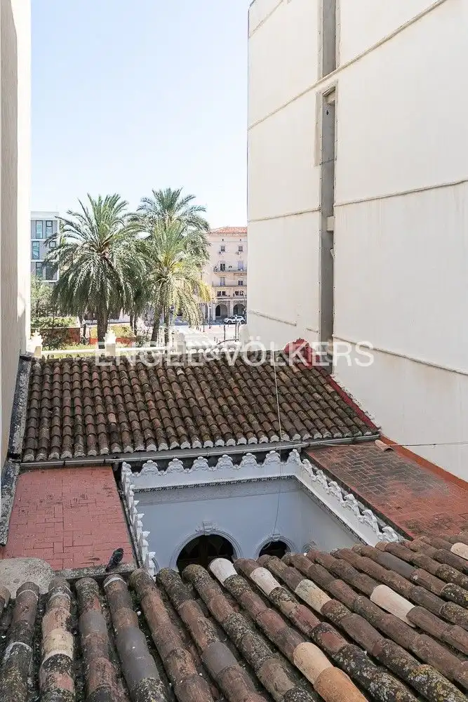 Außenansicht von Wohnung zum Verkauf in Valencia mit Klimaanlage, Heizung und Abstellraum
