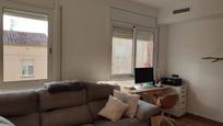 Living room of Flat for sale in Terrassa  with Air Conditioner, Parquet flooring and Terrace