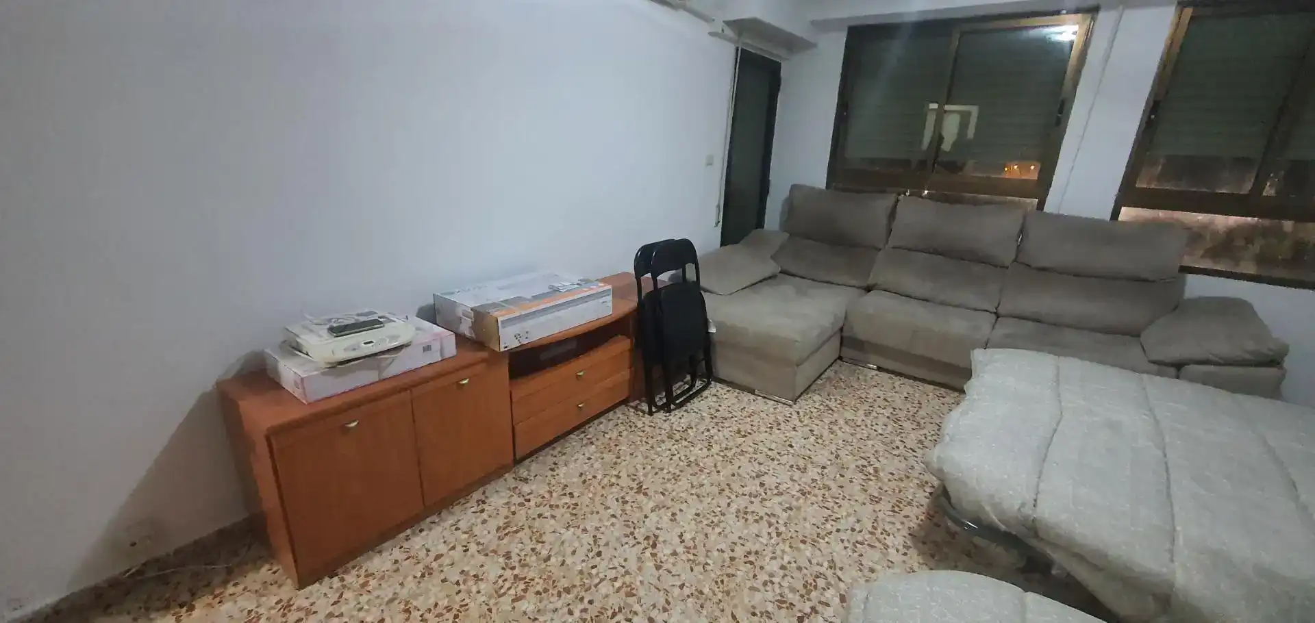 Sala d'estar de Pis en venda en Alzira amb Aire condicionat, Moblat i Forn