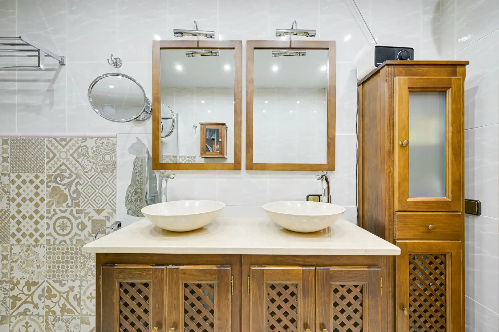 Baño de Finca rústica en venta en Amer con Aire acondicionado, Calefacción y Terraza