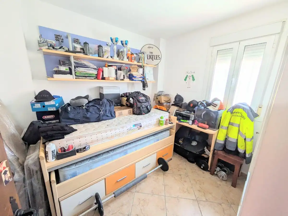 Dormitori de Casa adosada en venda en Torremolinos amb Aire condicionat, Calefacció i Jardí privat