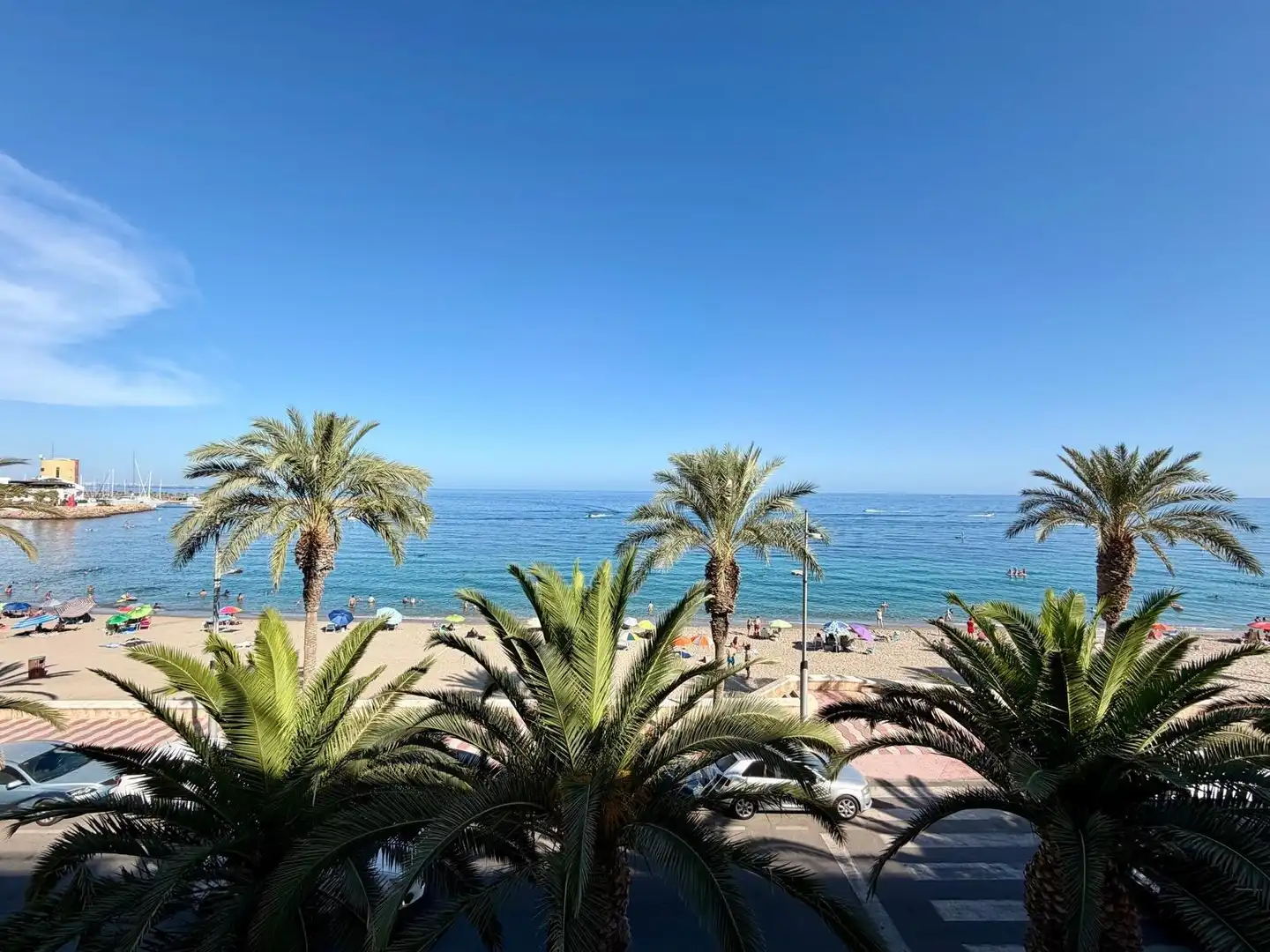 Vista exterior de Piso en venta en Roquetas de Mar con Terraza