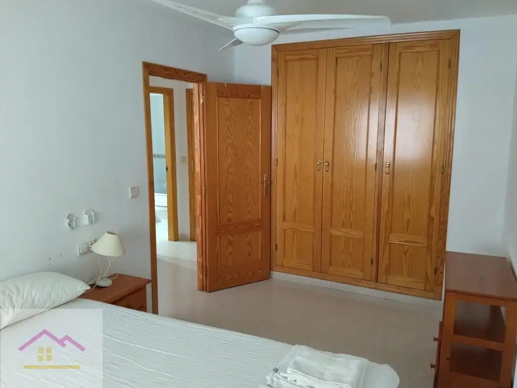 Schlafzimmer von Wohnung zum Verkauf in Alcalà de Xivert mit Klimaanlage, Terrasse und Möbliert