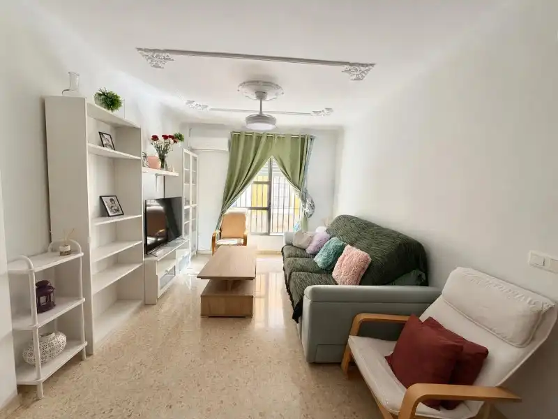 Living room of Ground floor for sale in Campillos  with Air Conditioner, Washing machine and Microwave
