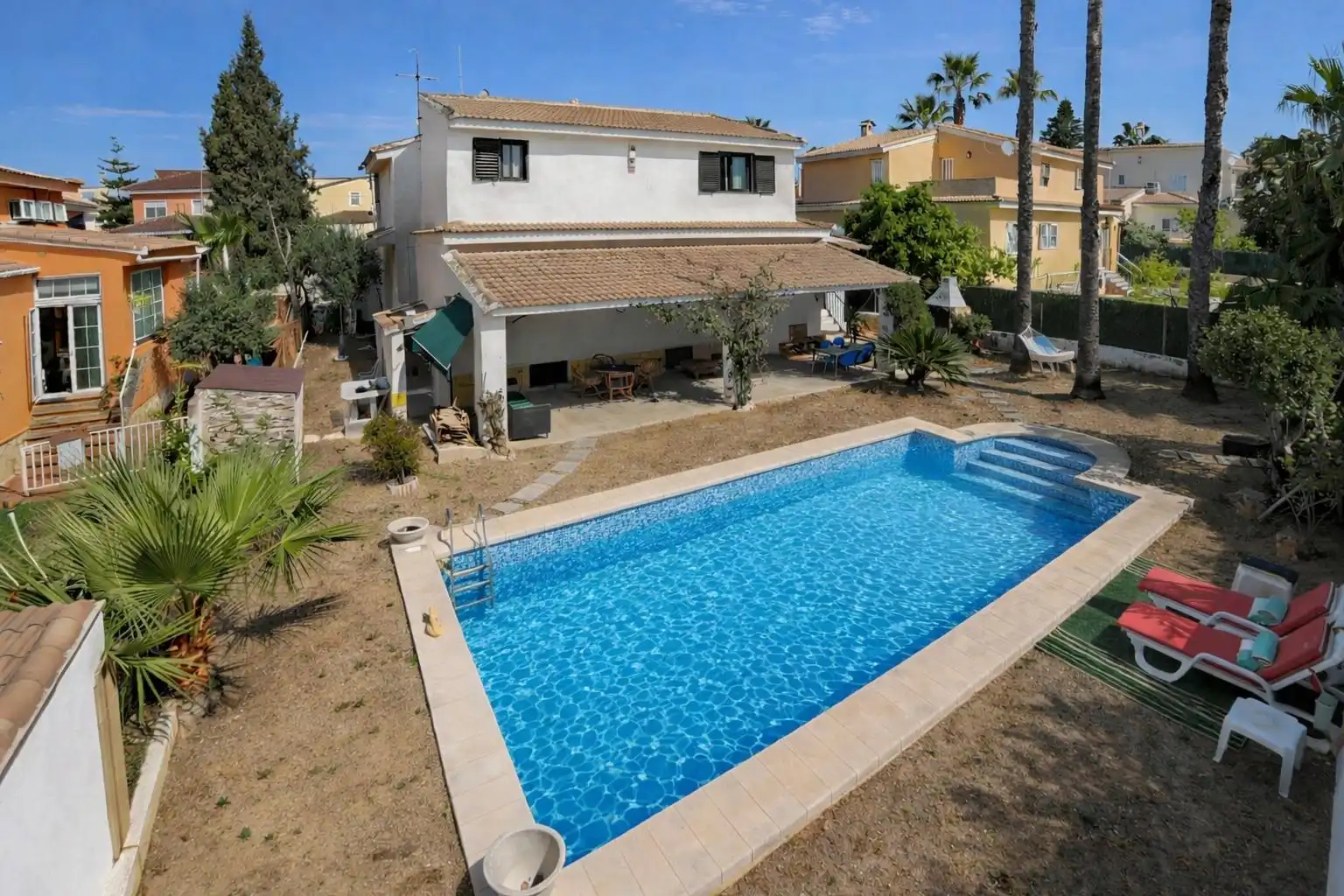 Piscina de Casa o chalet en venta en L'Eliana con Aire acondicionado, Calefacción y Jardín privado