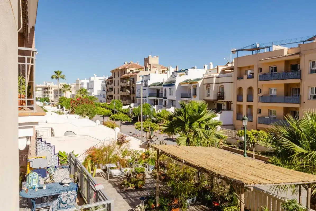 Exterior view of Flat for sale in Nerja  with Air Conditioner, Heating and Storage room