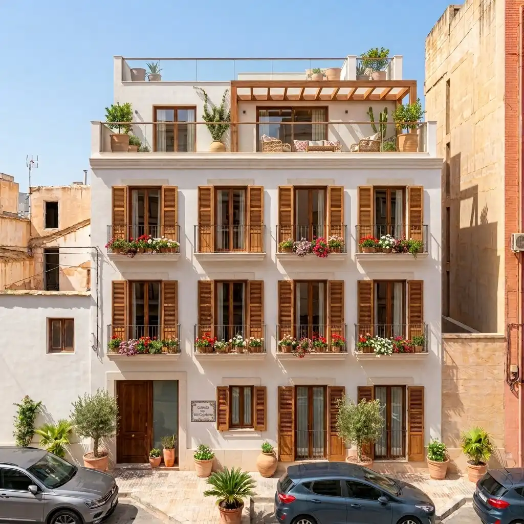 Vista exterior de Casa o xalet en venda en Alicante / Alacant amb Terrassa, Moblat i Balcó