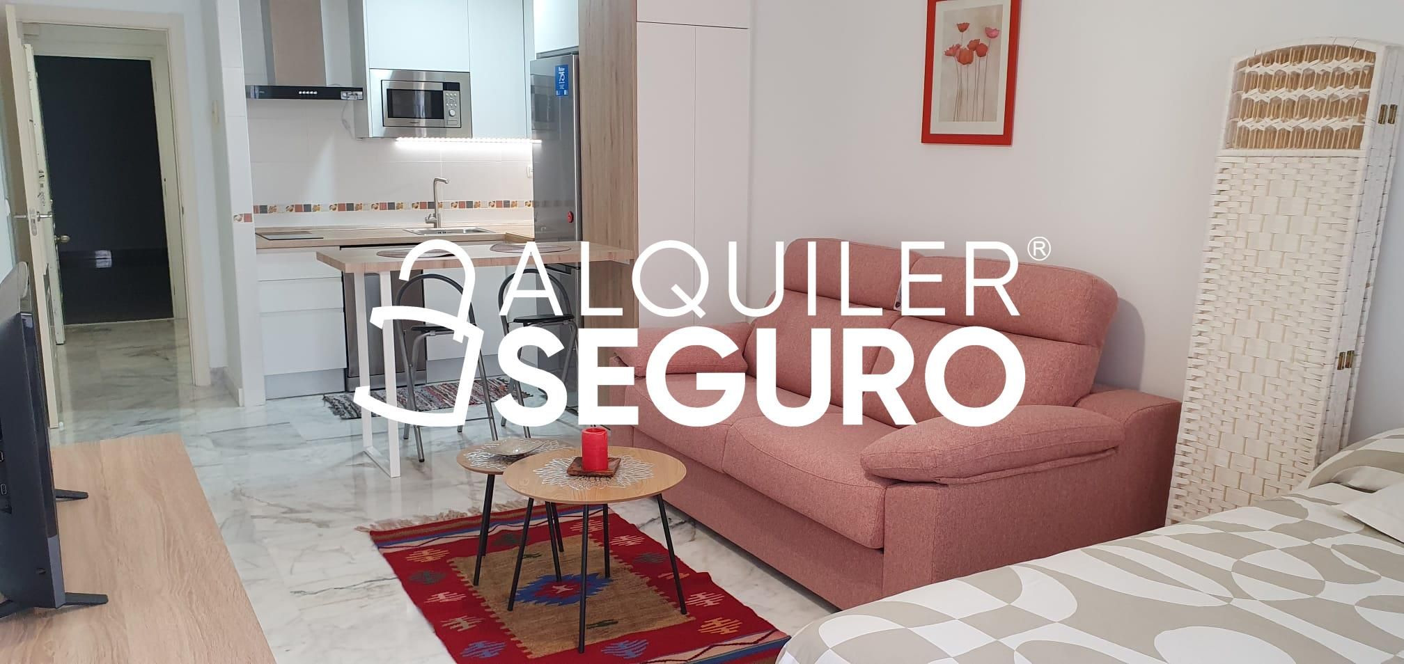 Living room of Study to rent in Salobreña  with Air Conditioner, Terrace and Storage room