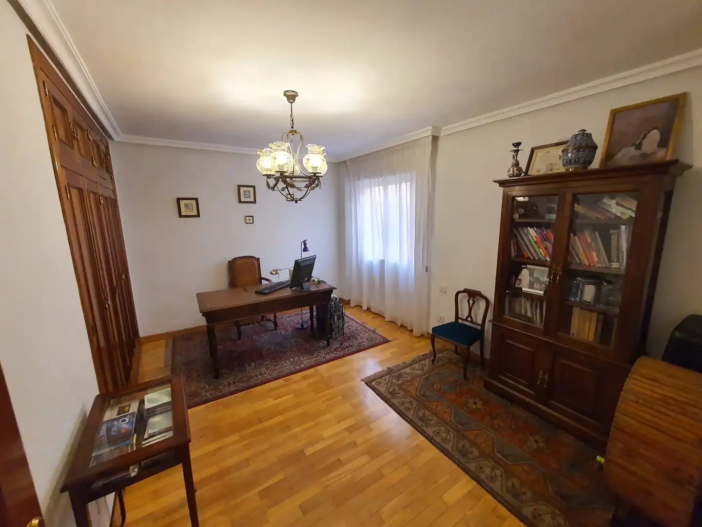 Wohnzimmer von Wohnung zum Verkauf in Palencia mit Heizung, Parkett und Abstellraum